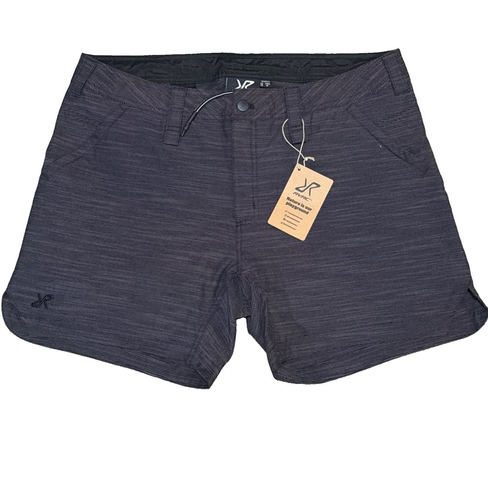 NEW RevolutionRace Women's Hike & Dive Hybrid Shorts Black 3XL Outdoor Hike